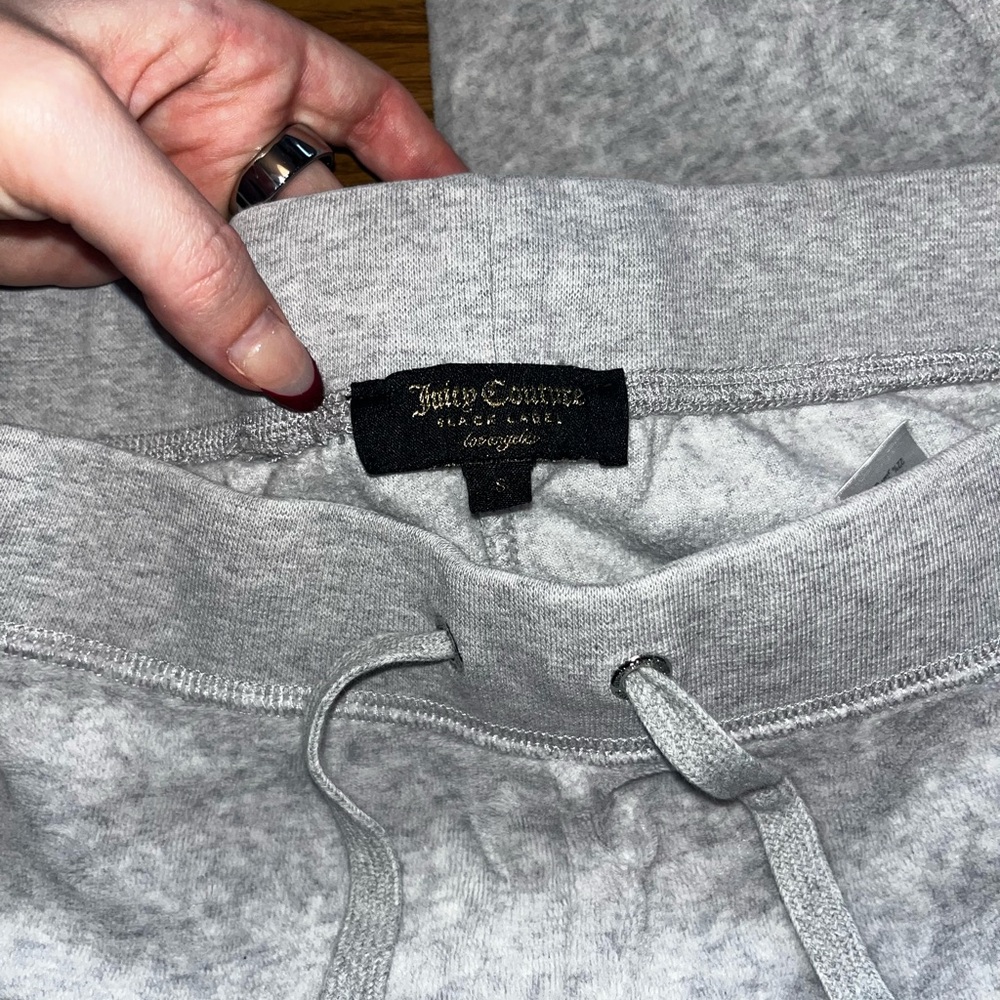 Juicy Couture Heather Gray Joggers - Picture 3 of 3